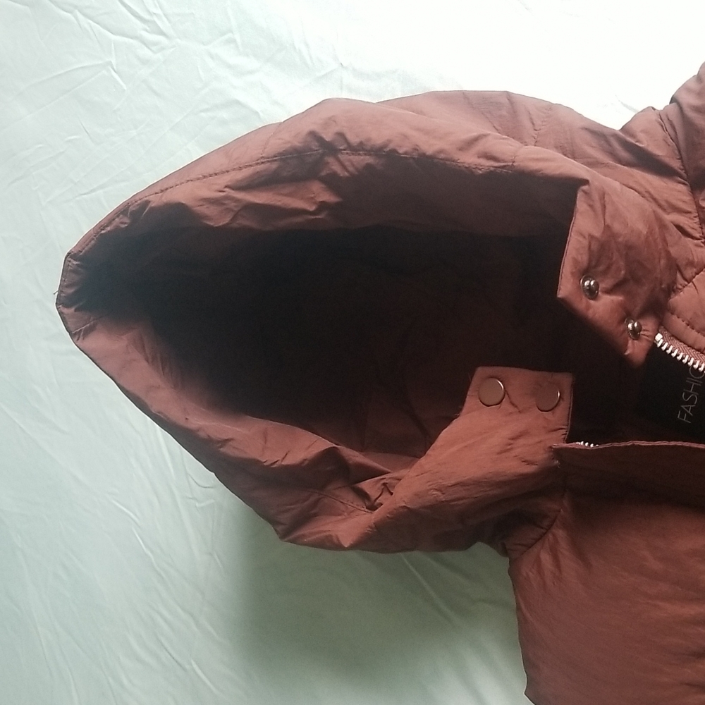 Cropped puffer jacket - Picture 5 of 5